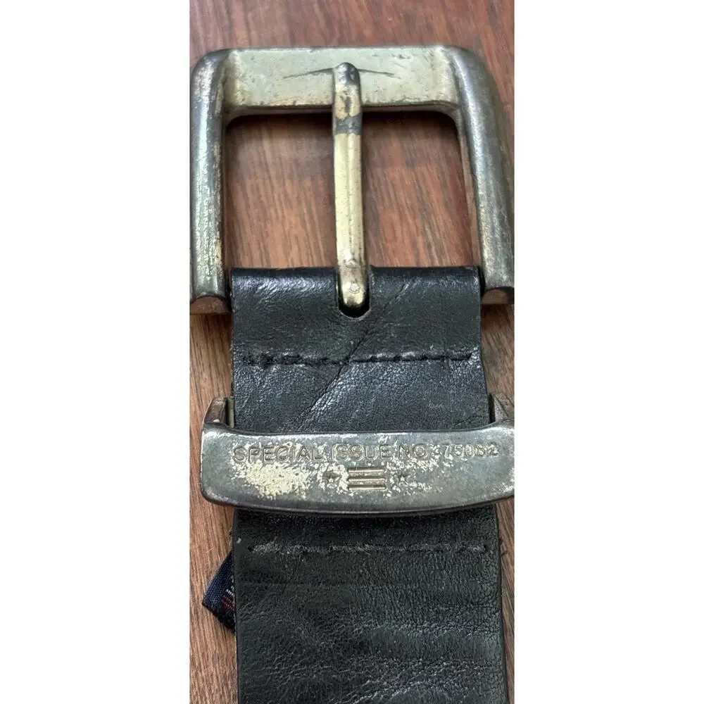 Roundtree & Yorke Special Issue No 75082 Black Leather Belt Size L/XL Jos A Bank